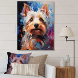 Doge Yorkie Reverie II - Animals Canvas Wall Art