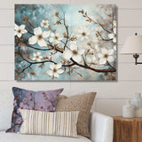 Dogwood Beauties - Floral Canvas Wall Art