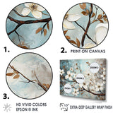 Dogwood Beauties - Floral Canvas Wall Art