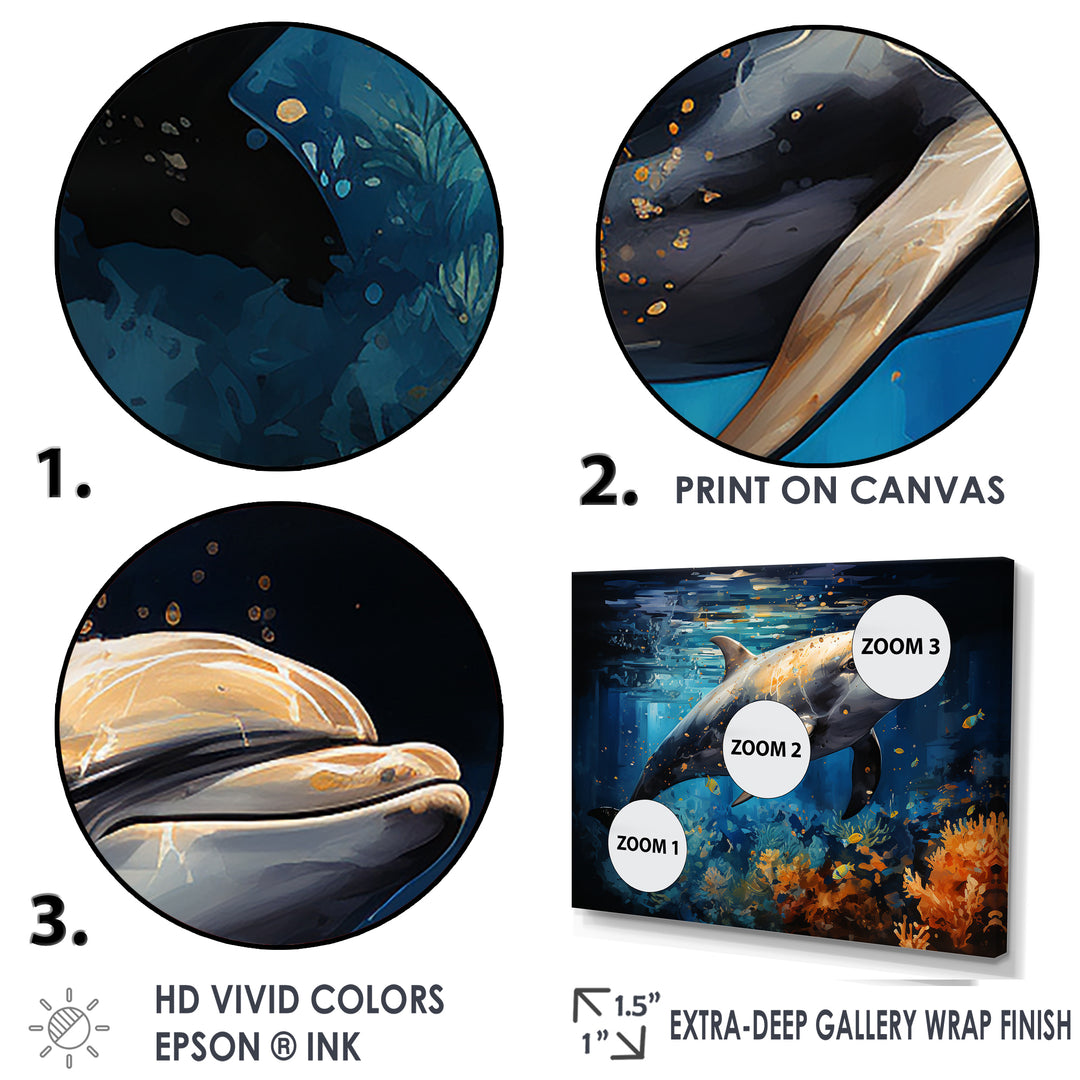 Dolphin Odyssey - Dolphin Home Decor Art