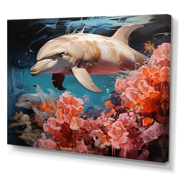 Dolphin Eternal Dance - Dolphin Wall Decor