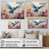 Cerulean Calm Graceful Dove - Dove Wall Art Prints