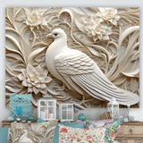 Dove Ivory Innocence - Dove Living Room Wall Art