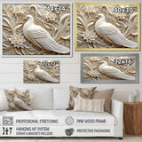 Dove Ivory Innocence - Dove Living Room Wall Art