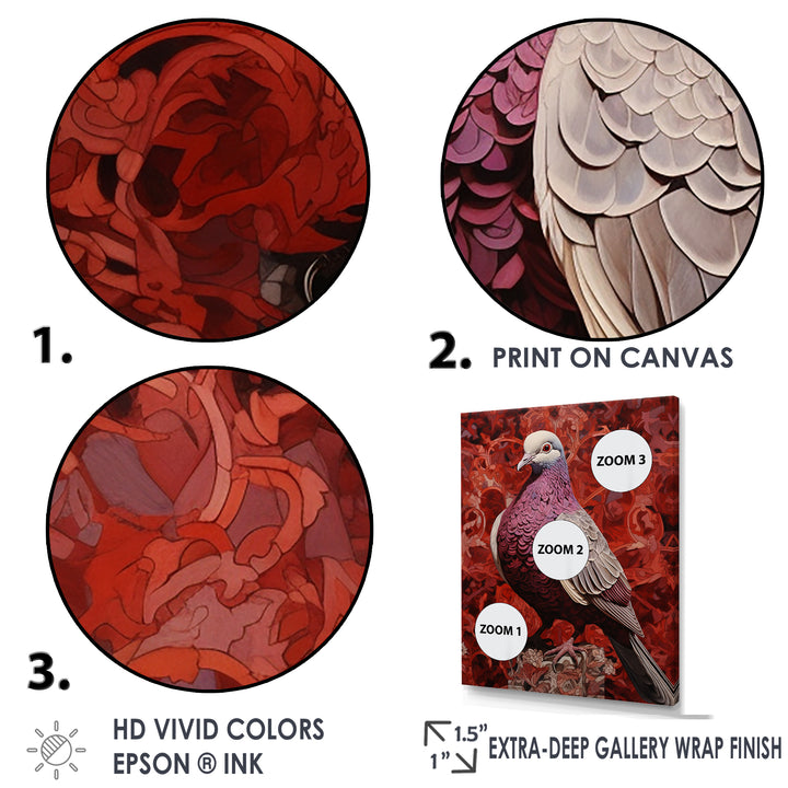 Messenger Dove - Coral Dove Wall Art