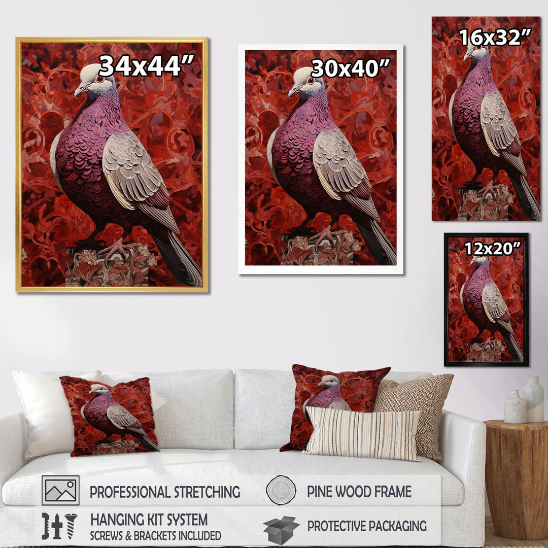 Messenger Dove - Coral Dove Wall Art