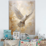 Tranquil Dove Harmony - Animals Canvas Wall Art