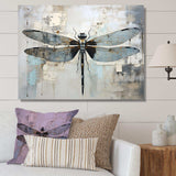 Dragonfly Delight IV - Animals Canvas Wall Art