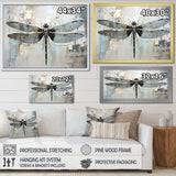 Dragonfly Delight IV - Animals Canvas Wall Art