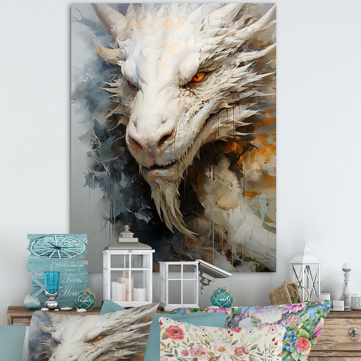 Epic Dragon Odyssey - Dragons Framed Canvas Art