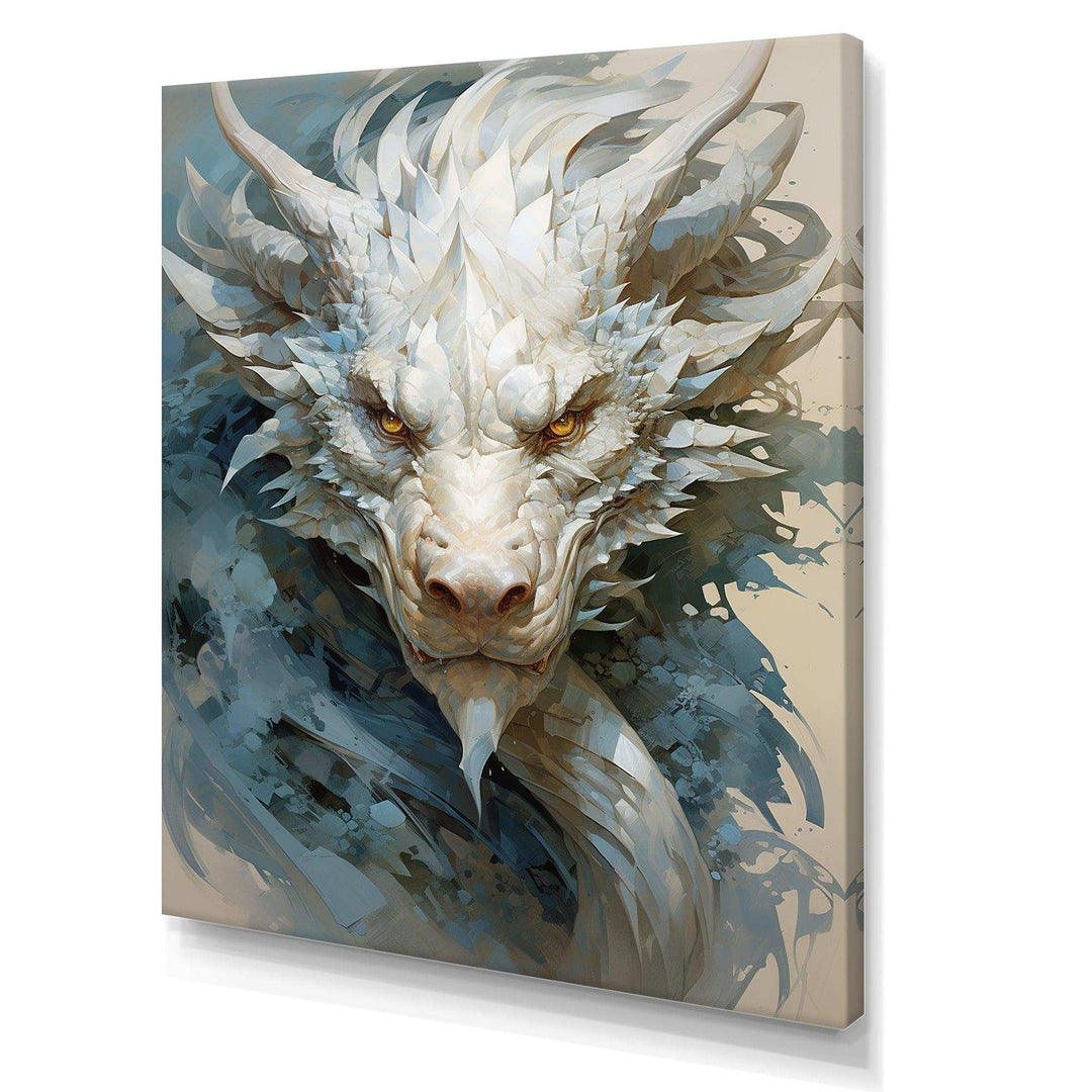 Dragon S Enchanted Realm II - Abstract Canvas Wall Art