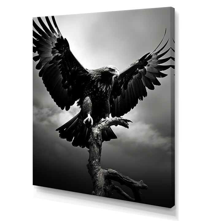 Powerful Bold Eagle - Eagle Canvas Wall Art