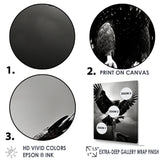 Powerful Bold Eagle - Eagle Canvas Wall Art