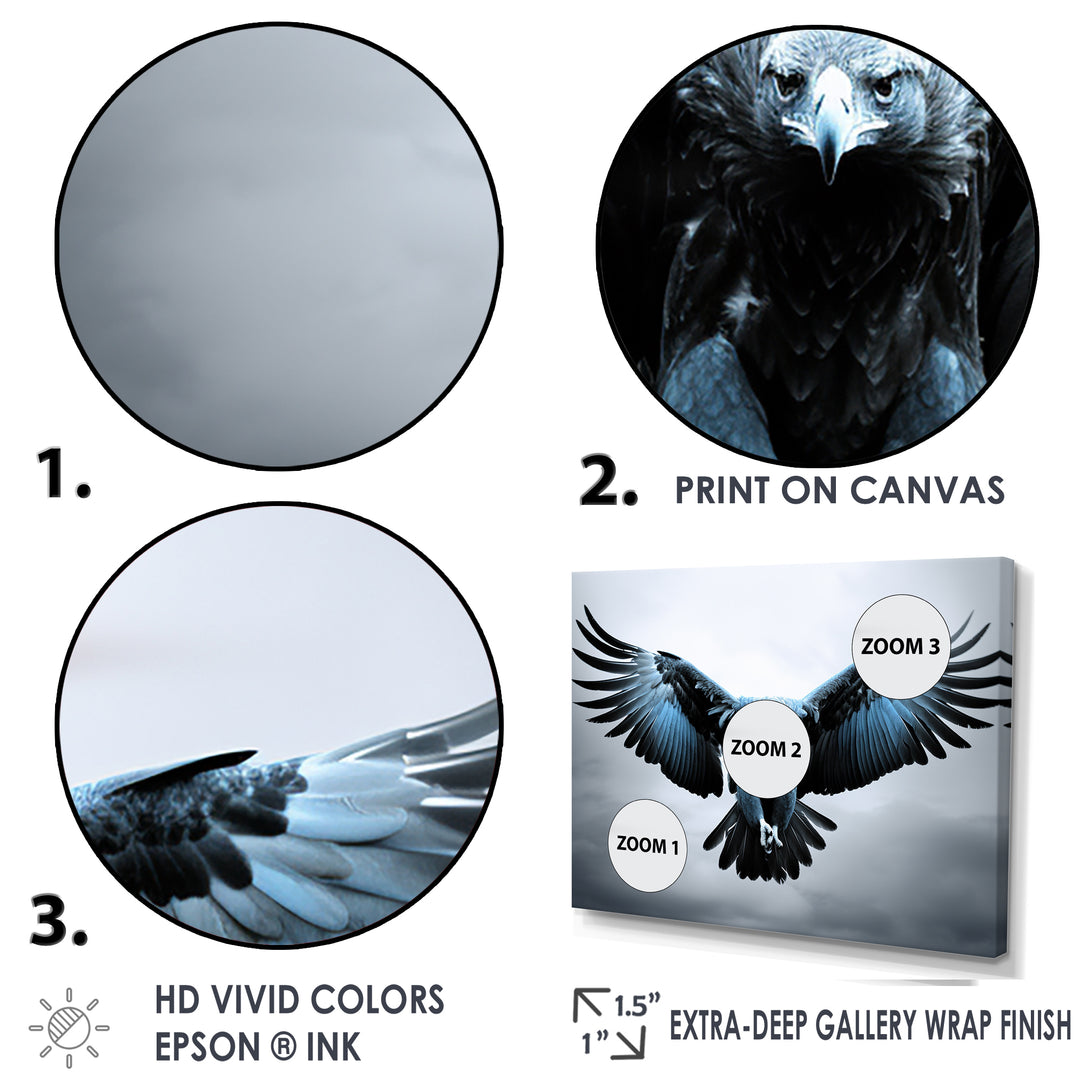 Powerful Bold Eagle Soring - Eagle Wall Decor