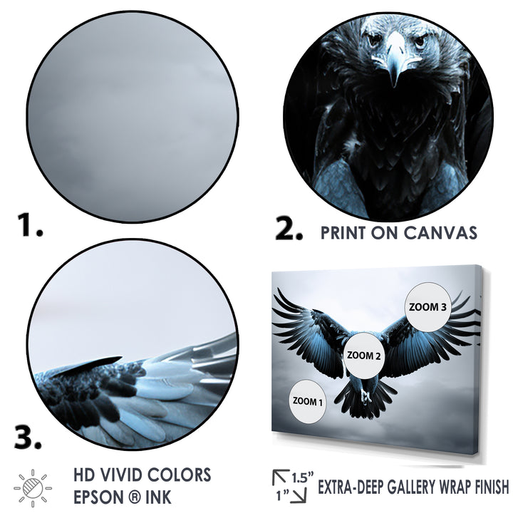 Powerful Bold Eagle Soring - Eagle Wall Decor