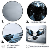 Powerful Bold Eagle Soring - Eagle Wall Decor