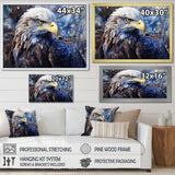 Bold Eagle Strong Gaze - Eagle Wall Art Prints
