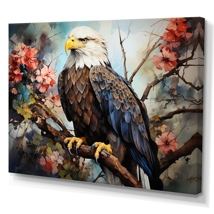 Mosaic Bold Eagle Majesty - Brown Eagle Wall Art