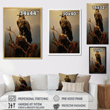 Eagle S Grace At Top - Eagle Canvas Wall Art