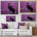 Purple Eagle S Grace At Branch Domain - Eagle Wall Decor
