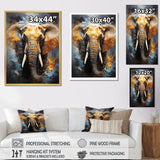 Elephant Dreams In Colors - Elephant Bedroom Wall Art
