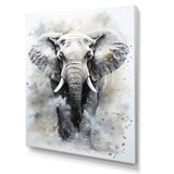 Magnific Elephant Portrait - Elephant Canvas Wall Art