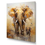 Elephant Symbolic Strength Dreams - Brown Elephant Wall Art