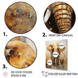 Elephant Symbolic Strength Dreams - Brown Elephant Wall Art