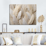 Feathery Plumes - Animals Canvas Wall Art