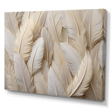 Feathery Plumes - Animals Canvas Wall Art