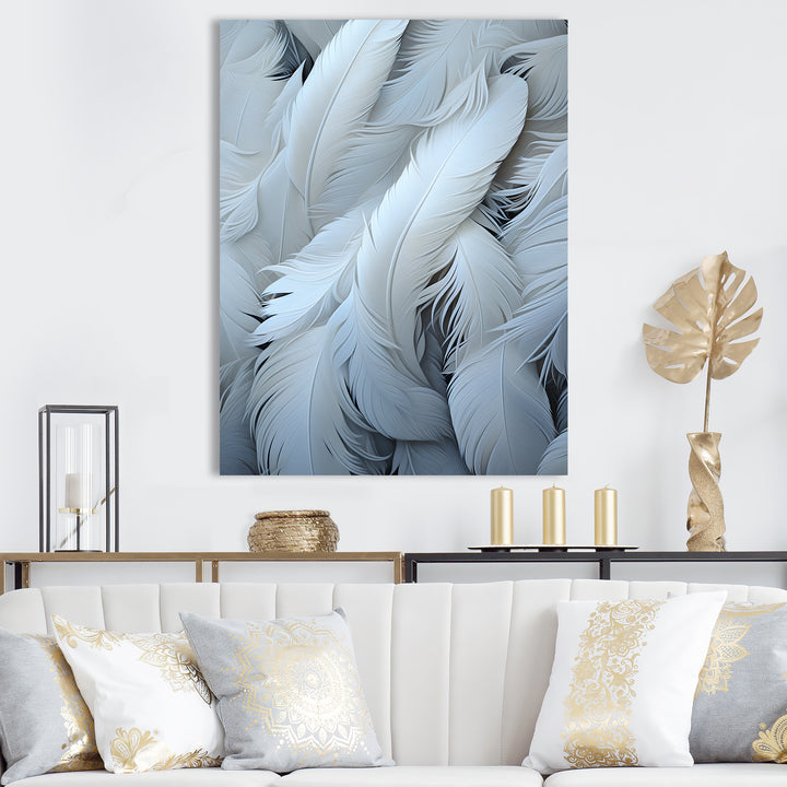 Light As A Feather - Feathers Canvas Wall Art