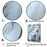 Light As A Feather - Feathers Canvas Wall Art