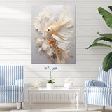 Golden Fish And Long Tails - Fish Wall Decor