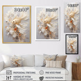 Golden Fish And Long Tails - Fish Wall Decor