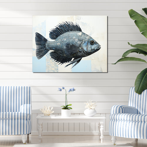 Fish In The Deep Blue - Fish Wall Art Prints