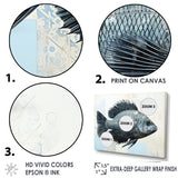 Fish In The Deep Blue - Fish Wall Art Prints
