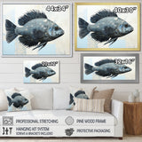 Fish In The Deep Blue - Fish Wall Art Prints