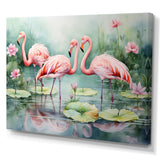 Elegant Pink Flamingo Paradise - Flamingo Wall Art Prints