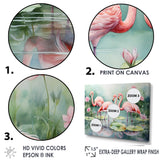 Elegant Pink Flamingo Paradise - Flamingo Wall Art Prints
