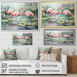 Elegant Pink Flamingo Paradise - Flamingo Wall Art Prints