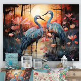 Flamingo Twilight - Flamingo Wall Decor