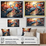 Flamingo Twilight - Flamingo Wall Decor