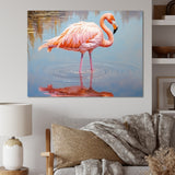 Pink Flamingo Secret Beauty - Flamingo Wall Decor