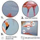 Pink Flamingo Secret Beauty - Flamingo Wall Decor