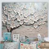 Dogwood Serenity Magical Tree IV - Floral Canvas Wall Art