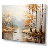 Mystic Nostalgia Autumn Forest - Landscapes Canvas Wall Art