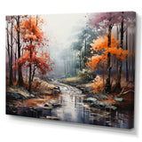 Mystic Nostalgia Autumn Forest I - Landscapes Canvas Wall Art