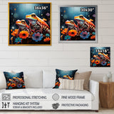 Couple Toads At The Night - Frog Wall Decor