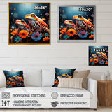 Couple Toads At The Night - Frog Wall Decor