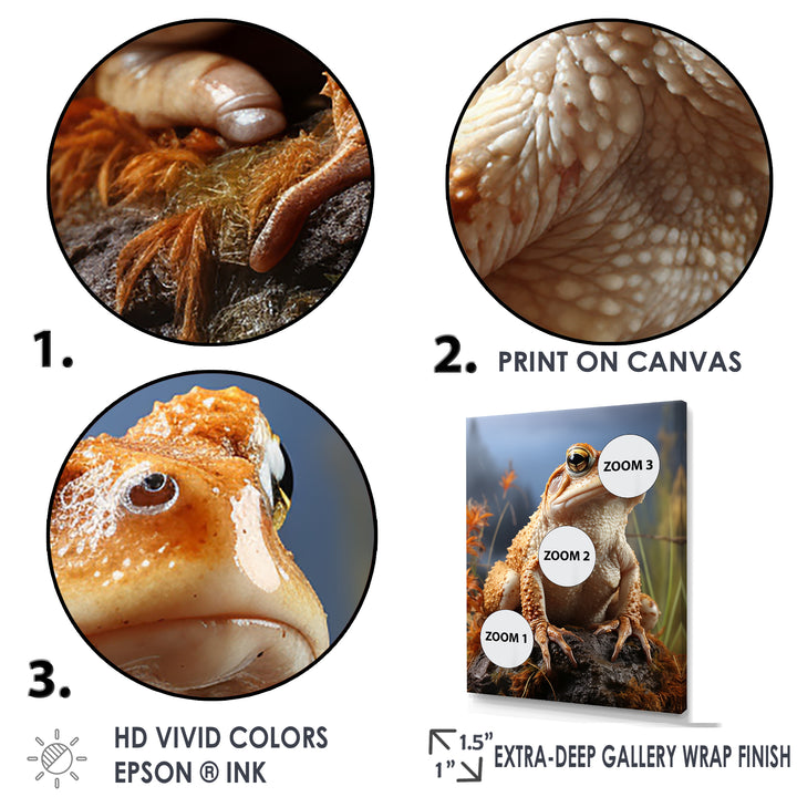 Classic Frog Portrait - Frog Wall Art Prints